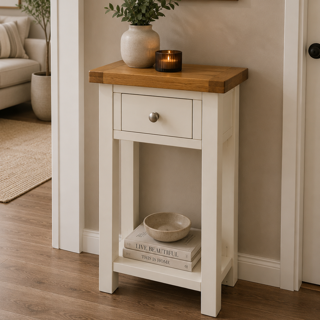 Mourne 1drw console table