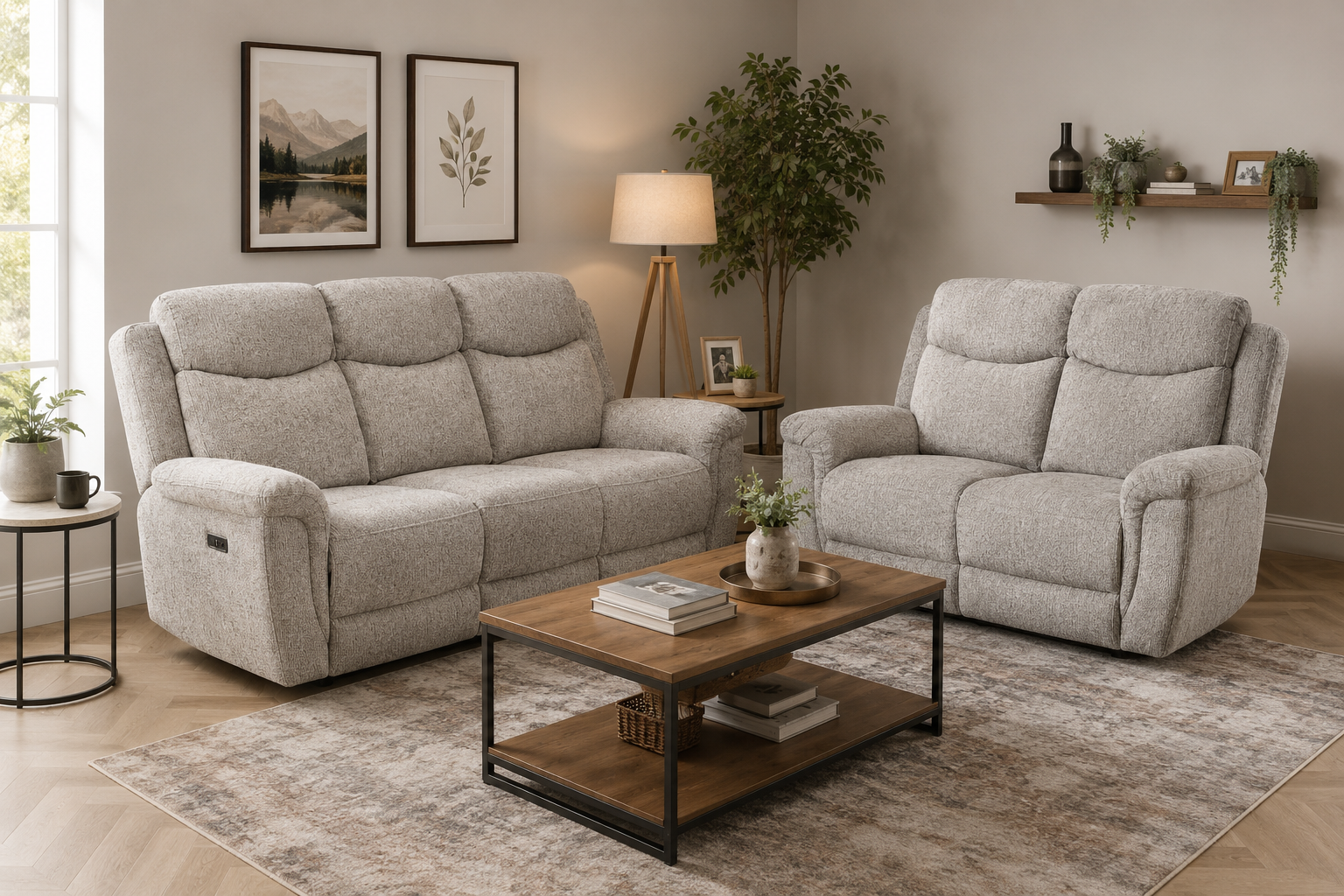 Linn Electric Recliner Suite
