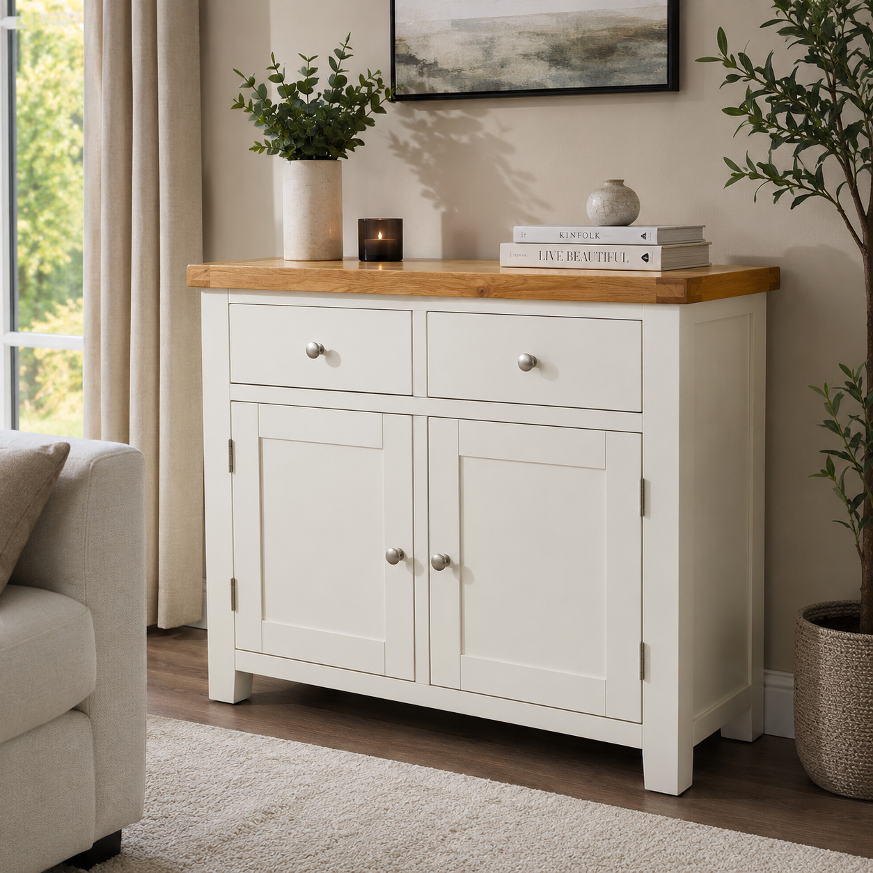 Mourne Large 2 Drawer Sideboard