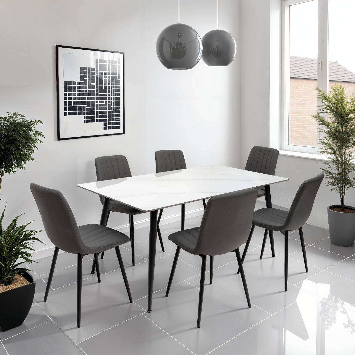 1.3mtr Gira Dining Set