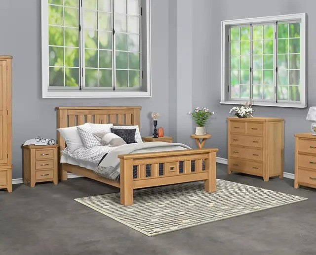 Yeats 3 Drawer Bedside